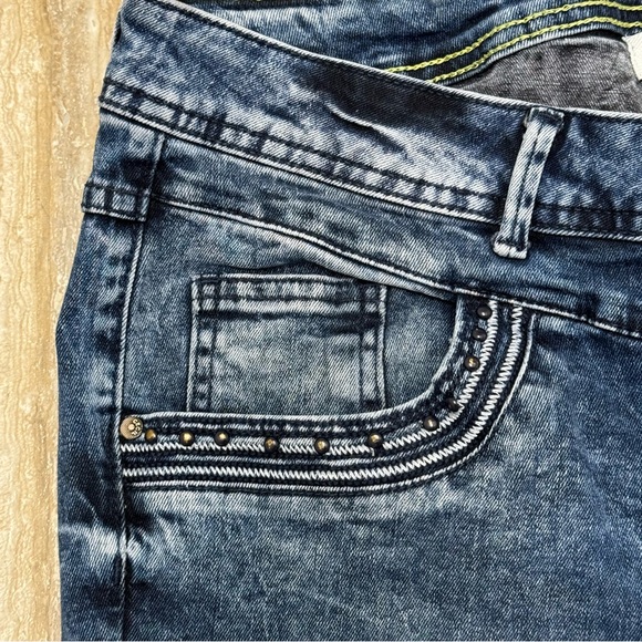 CECIL Scarlett Womens Size 32 Denim Jeans Slim Leg Mid Rise Length 31/32 - Picture 4 of 13